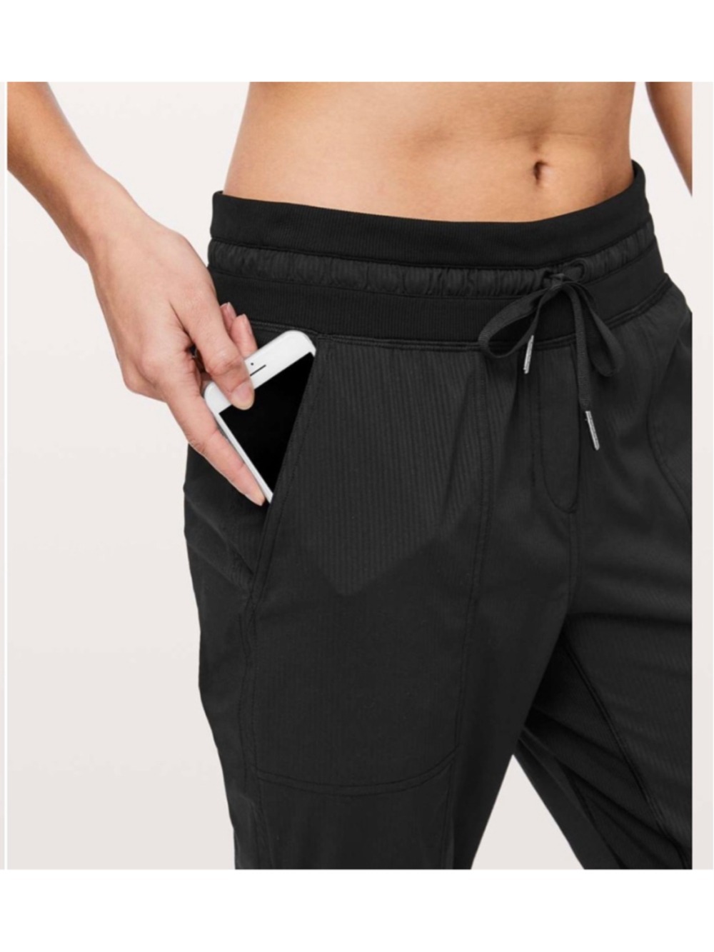 Women's Lululemon Dance Studio Crop Pants Size 4 Black - Picture 3 of 10